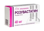 Розувастатин, табл. п/о пленочной 40 мг №30